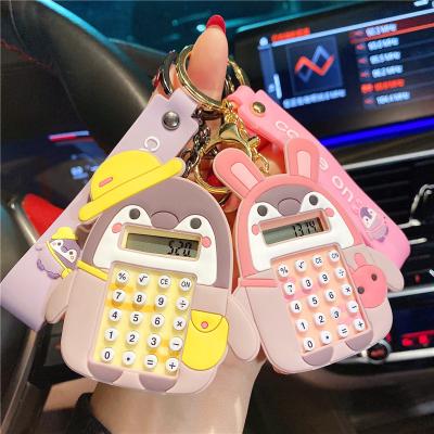 China 3d Cartoon Penguin Shape Game Player Game Penguin Waterproof Plastic Key Chain Lanyard Bag Penguin Key Chain Cute Game Pendant for sale