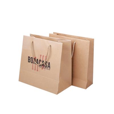 China Good Quality Recyclable Custom Logo Pattern Printed Paper Bag With Handle Gift Wrapping Paper Bag Eco-Friendly Wholesale for sale