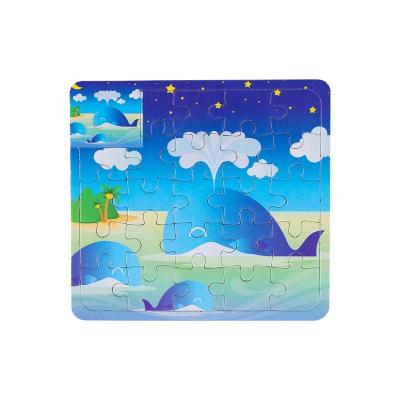 China Factory Price Wholesale Kids Paper Toys Learning Smart Jigsaw Board Puzzle Game for sale