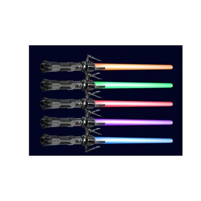 China 2022 Plastic The Latest New Arrival Two In One Color Lightsaber Blue Light Saber Toys for sale