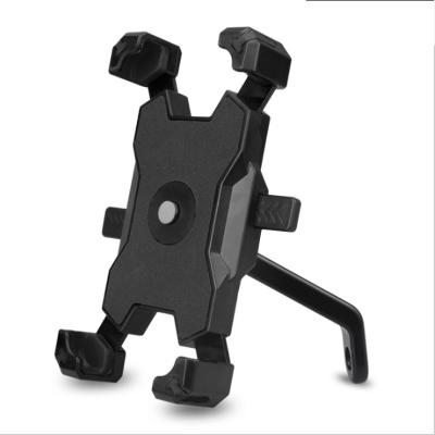 China Good Price Adjustable 360 ​​Rotation Silicone Phone Holder Bike Motorcycle Scooter Handlebar Mount Mobile Phone Holder for sale