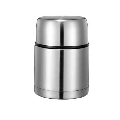 China PORTABLE Stainless Steel 500ML Double Wall Leak Proof Vacuum Wide Mouth Thermal Food Flask Lunch Box for sale