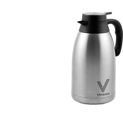 China Large PORTABLE Stainless Steel Thermal Coffee Carafe Vacuum Flask Double Walled Insulated Beverage Dispenser for sale