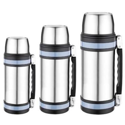 China PORTABLE 1500/1800/2100ml Double Wall Stainless Steel Tourist Jar For Outdoor Travel Stainless Steel Vacuum Thermos Flask Insulated Jar for sale