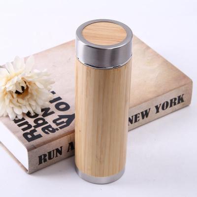 China Hot Selling PORTABLE With Slip Lid, Logo Bamboo Tumbler Accepted 15 Ounce 450ml Eco Travel Private Reusable Bamboo Cup Mug For Coffee Or Tea for sale