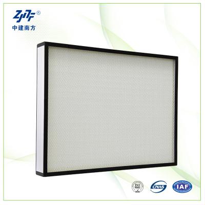 China Galvanized Frame Panel HEPA Air Filter OEM With Activated Carbon Media H13 Class for sale