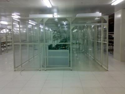 China High Cleanliness Clean Room Booth With Strict Operating Procedures And Monitoring for sale