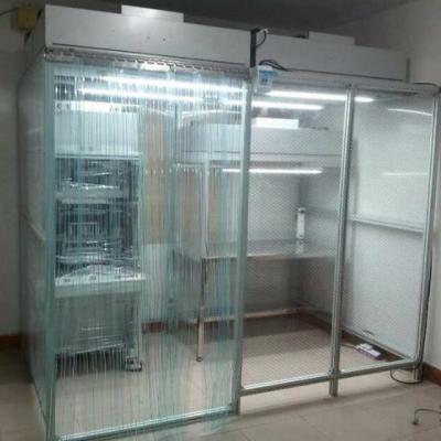 China Chasis de sala limpia modular con capó de flujo laminar Funcionamiento silencioso 110V/220V Fuente de alimentación en venta