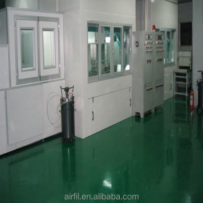 China Stainless Steel Clean Room Booth FFu Power 220V/50HZ 110V/120V/60HZ Cleanliness Class 100-100000 for sale