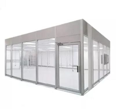 China Cold-Roll Steel/Stainless Steel Modular Clean Room Labs with Advanced Air Cleaning System Temperature 20 to 22 DEG C in Win for sale