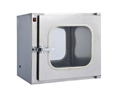 China Cold Roll Steel Cleanroom Pass Through Box With SUS304 Inner And Electronic Interlock System for sale