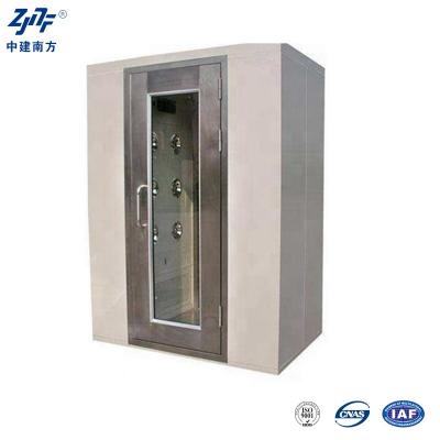 China 380V/50HZ Cleanroom Air Shower With 22-25 M/s Nozzle Air Speed for sale