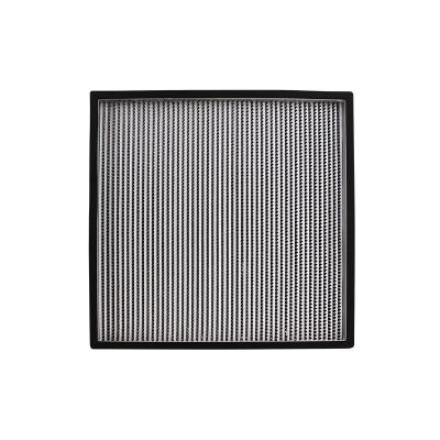 China Custom Aluminum Frame HEPA Air Filter , Partition Ultrafine Glass Fiber HEPA Filter for sale