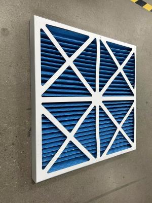 China Galvanized Steel Panel Pre Filter For Air Purifier With Rectangular Shape Chemical And Moisture Resistance for sale