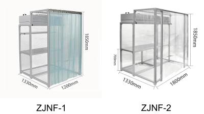 China Adjustable Airflow Controls Clean Room Booth for Manufacturing Plant and Laboratory Work or Chemistry for sale