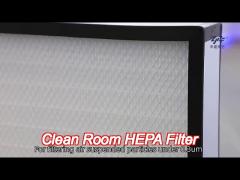 Ptfe Hepa Laminar Flow Filter Panel Mushroom Industrial H13 H14