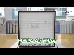 U15 High Efficiency Clean Room Hepa Filter 99.99% Air Filtration Large Flow