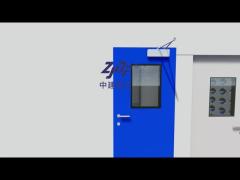 GMP Modular Class 100 Clean Room OEM ODM Portable Dust Free Safety Cleanroom System