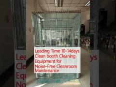 Leading Time 10-14days Clean booth Cleaning Equipment for Noise-Free Cleanroom Maintenance