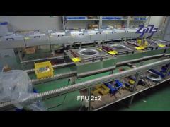 Stainless Steel FFU Fan Filter Unit with HEPA Filter and System Control