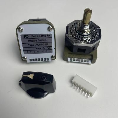 China Manufacturing Plant CNC machine Digital code Rotary switch AC09- 01N 02N 01J 02J Band switch for sale