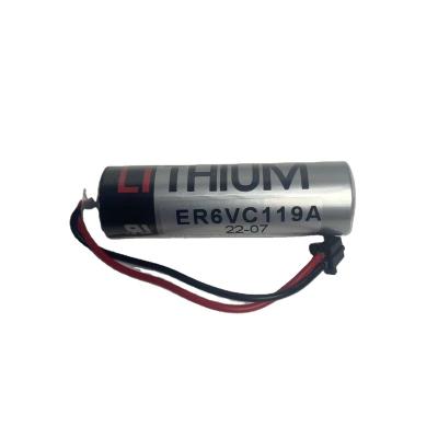 China Manufacturing Plant ER6V ER6VC119A 3.6V 2000mAh PLC battery Misubishi M70 M64 for sale