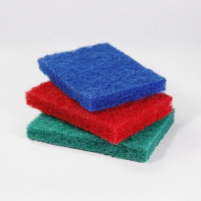 China Authentic Superior Resistant Durable Abrasive Pad Kitchen Scrubber Scrubber Pad Scrubber Cleaning Scrubber 15*10*2cm for sale