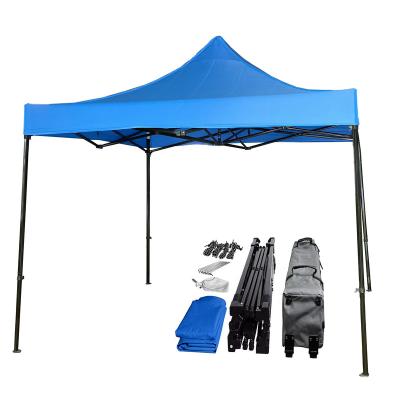 China PIXING Waterproof Pop Up Canopy Hexagon Retractable Tent Covers Quick Opening Toldo Plegable 3x3 Automatic Trade Show Tent for sale