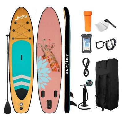 China Customized Size Unisex UV Printing All Around Colorful Cheap CE Certificate Inflatable Stand Up Paddle Board Soft Sip Boards for sale