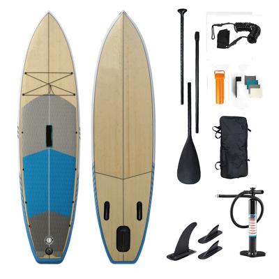 China New Unisex Inflatable Carbon Wooden Foiling Fiber Stand Up Paddle Board Explosion Sip Paddle Boards For Adult for sale