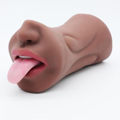 China Amazon Hot Selling Band Men Massage Big Silicone Manual Doll Bust Skin Color Airplane Cup Male Masturbator Cup Toys for sale