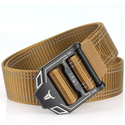 China Wholesale Thick Nylon Quick Release Buckle Alloy Tape Reflective Brand MEN'S Amazon Tactics Outdoor Quick Dry Belt Outdoor Quick Dry Belt for sale