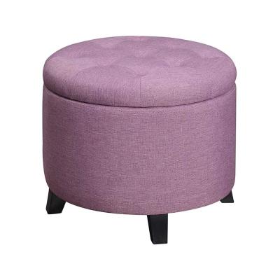 China (Other) Circular Storage Adjustable Cushioned Stool for sale