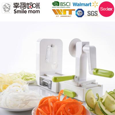 China B458 viable quickly and easily disassembled 5 blade spiralizer 5 blade spiralizer for sale