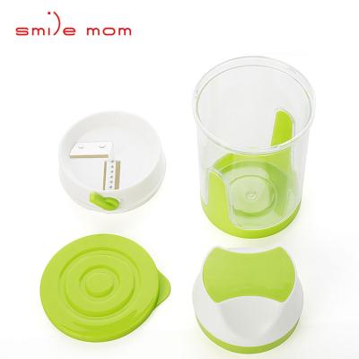 China 2019 Smiling Mom's Hand Mini Spiral Cutter 5 Blade Viable Slicer Vegetable Spiralizer For Kitchen for sale