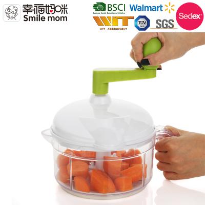 China 3-Blades Chopper Vegetable Super Slicer Multipurpose Kitchen Food Processor Viable Slicer for sale