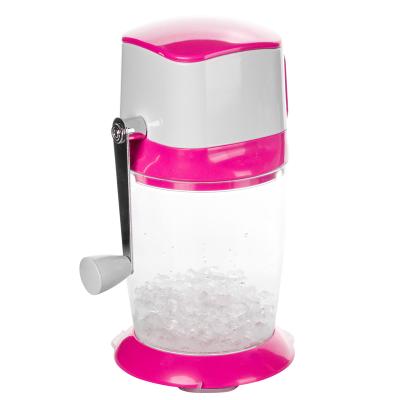 China Manual Easy Operated Household Ice Crusher Shaved Ice Machine for sale