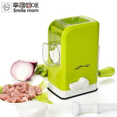 China A470 Viable Plastic Manual Vegetable Fish Grinder Pepper Hand Meat Meat Grinder for sale