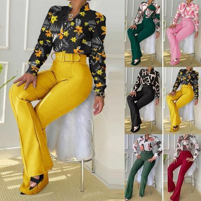 China OEM&ODM Fashion Ladies Womens Clothing Office QUICK DRY Women Pants Sets Suits for sale