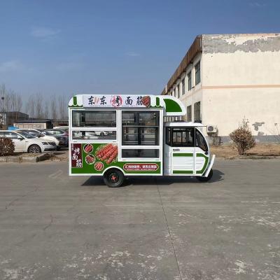 China Commercial catering Customized Fashion Design Mobile Dining Car Coffee Ice Cream Car Mini Dining Car Trailer for Sales in China for sale