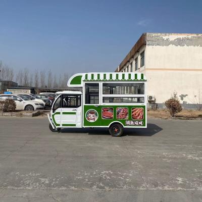 China Commercial catering Customized tricycle food truck/ coffee food truck/ mobile food kiosk catering trailer used food trucks for sale