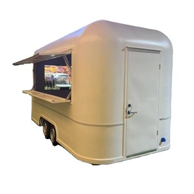 China Winery Customized air flow mobile kitchen fast food truck with complete trailer equipment, coffee and ice cream food truck for sale