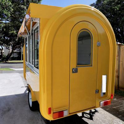 China Commercial catering Catering trailer trucks, food kiosks, hot dog trucks, low prices in Chinese factories for sale