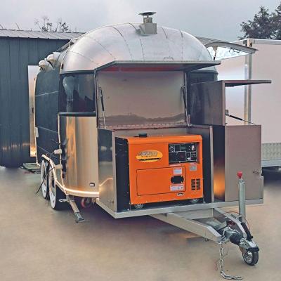 China Winery 2024 Hot Sale Food Truck With Kitchen Mobile Fully Equipped Ice Cream Coffee Fast Food Truck Price for sale