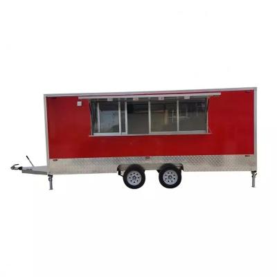 China Vegetable processing plant Sales of mobile food trucks and food trailers with complete kitchen equipment in 2024 for sale