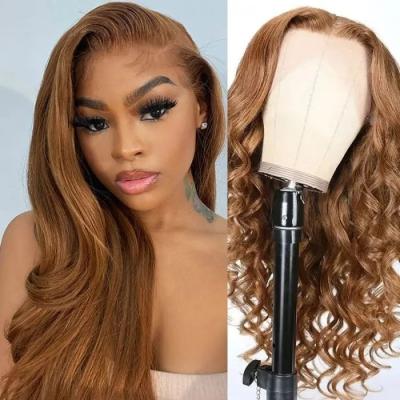 China Wholesale Body Wave 130% Full Lace Human Hair Glueless Braid Virgin Wig Real Density Body Wave Customize for sale