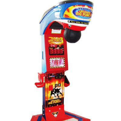 China Coin Operated Arcade Boxing Game 12mm Wooden MDF Ticket Redemption Boxing Game Machine for sale