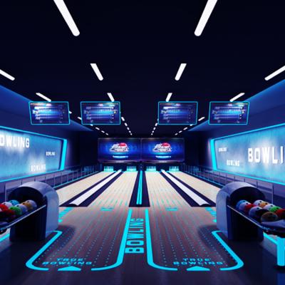 China Entertainment Center Bowling Equipment Machine Adult Bowling Lane Complete Bowling Lane For Adult And Kids à venda