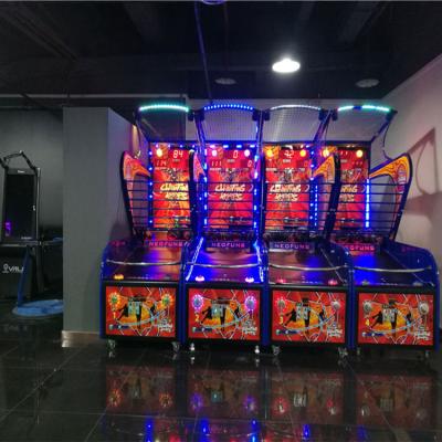 China Indoor Center Arcade Basketball Arcade Game Machine Hot Selling Machine Coin Operated Automatic Electronic Basketball Game Machine for sale