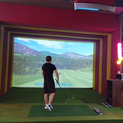 China Golf Practice Portable High Quality Training Hitting Chipping Golf Net Indoor Golf Simulator for sale